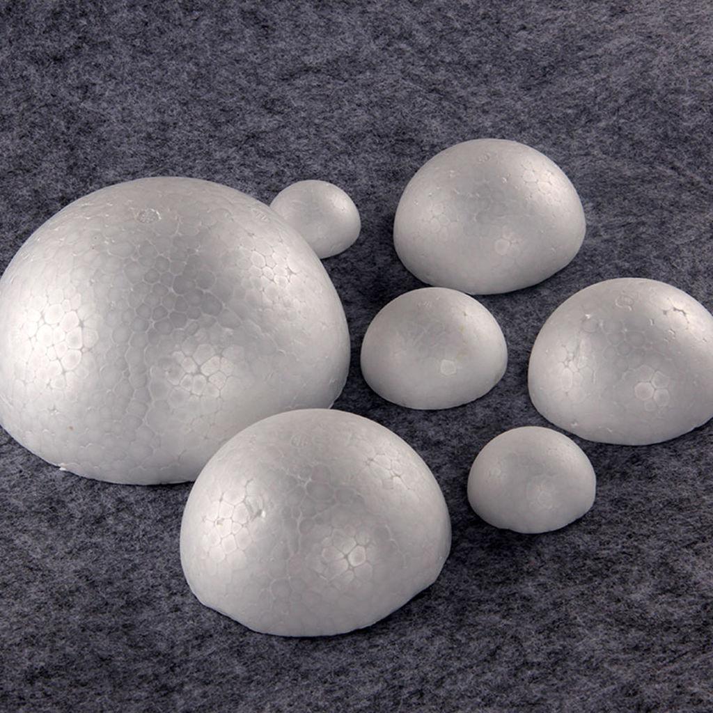 Art Craft School - White Polystyrene Foam Spheres 20 Mm