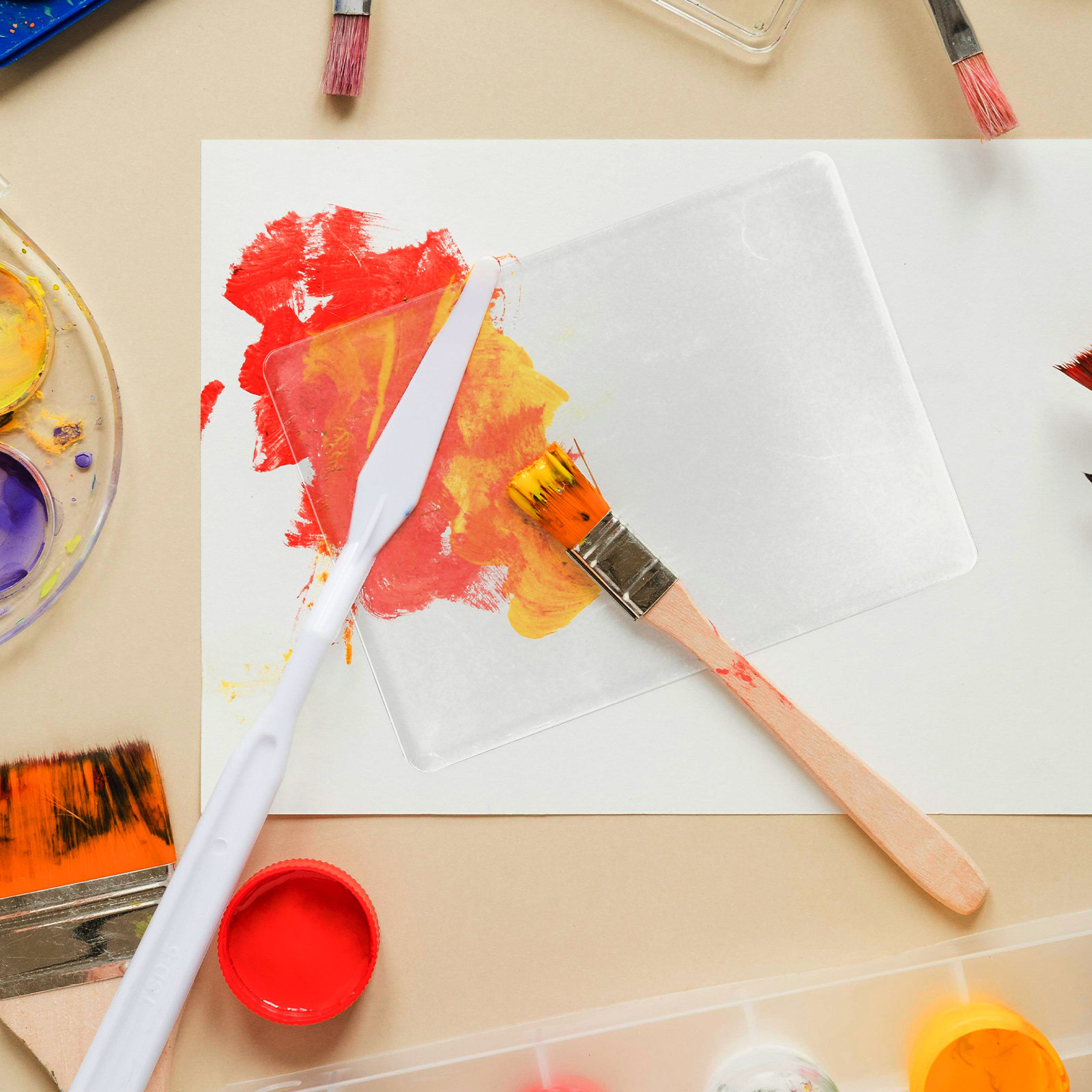 Art Craft Journals - A5 Reusable Gel Plate for Printmaking