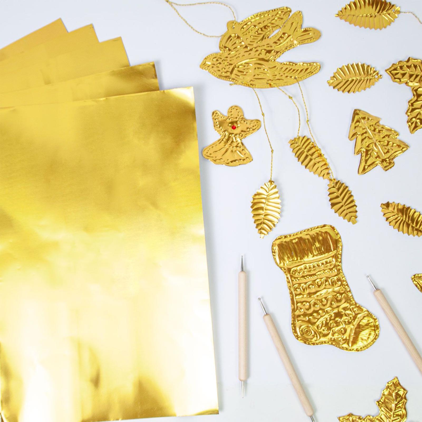 Art Craft Project - 10pcs Craft Foil Sheets Soft Flexible