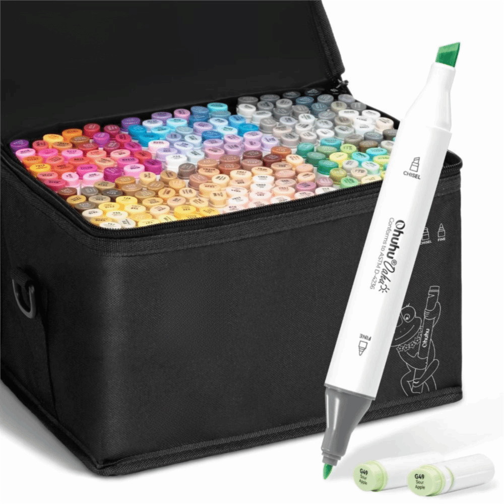 Alcohol Ink Set - 48/60Pcs Portable Alcohol Ink Alcohol Markers