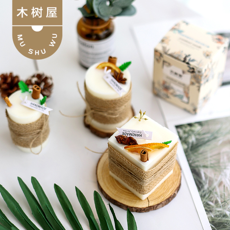 Soy Candle Fragrance Oil - Handmade Dried Flower Diy Candles. Holiday