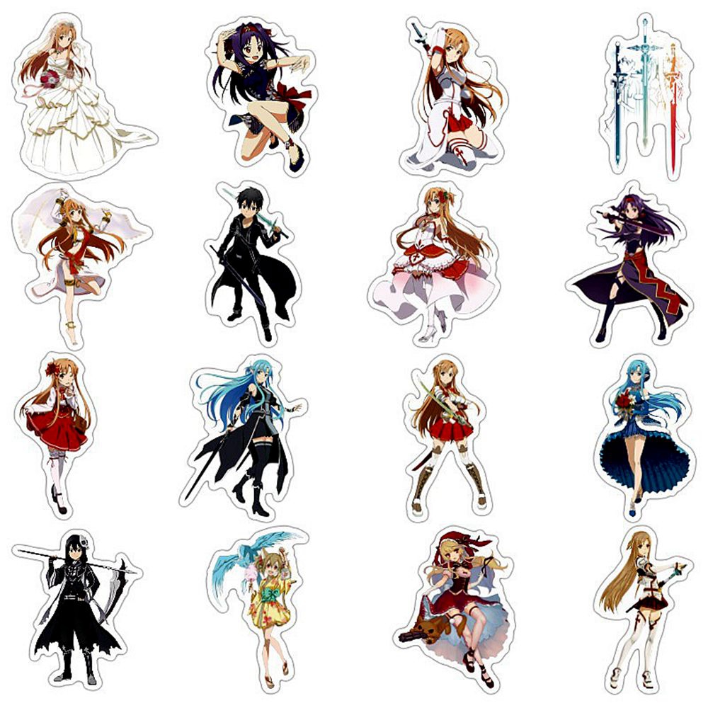 1 Pack Anime Sticker Sword Art - огляд і ціна Art Craft Toys