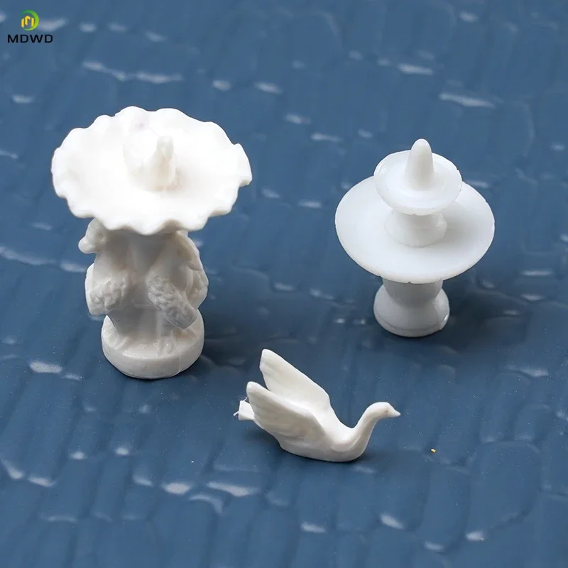2Pcs Model Statue HO 1:87 Scul - огляд і ціна Art Craft 5 Year Old