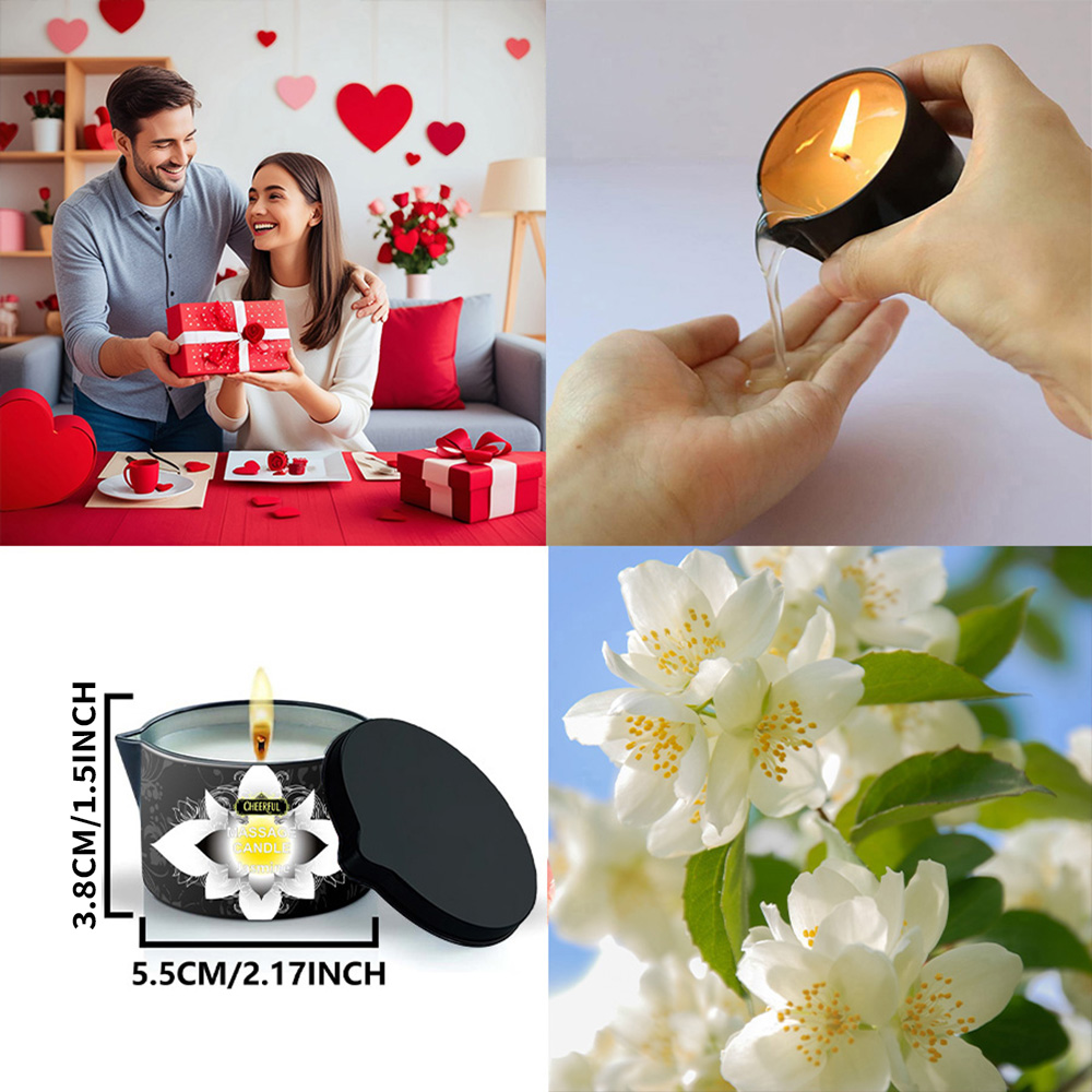 Jasmine Massage Oil Candle, Na - огляд і ціна Soy Candle Fragrance Oil