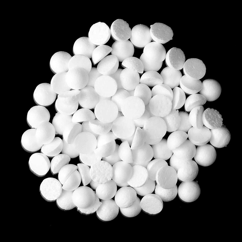 White Polystyrene Foam Spheres - огляд і ціна Art Craft School