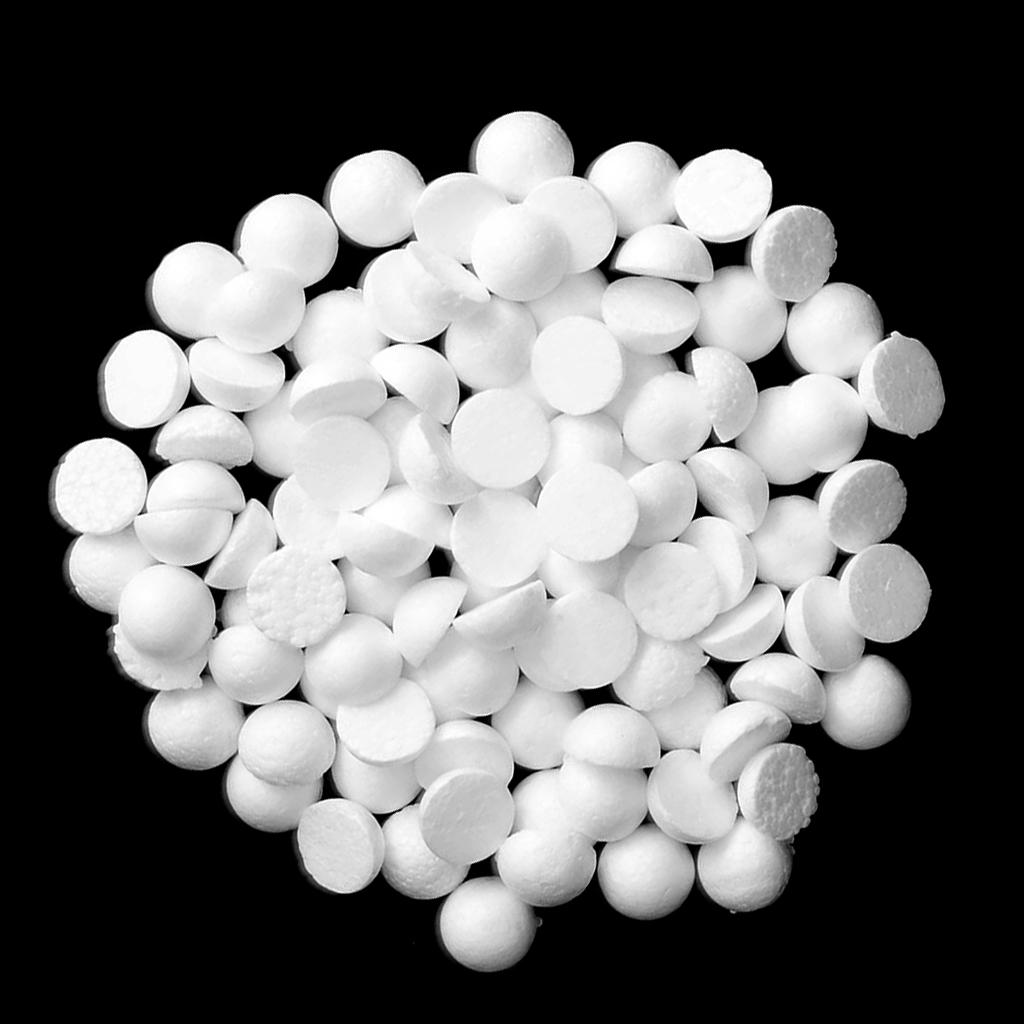 White Polystyrene Foam Spheres - огляд і ціна Art Craft School