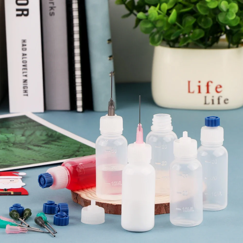 24pcs 30ML Plastic Glue Bottle - огляд і ціна Alcohol Ink Set