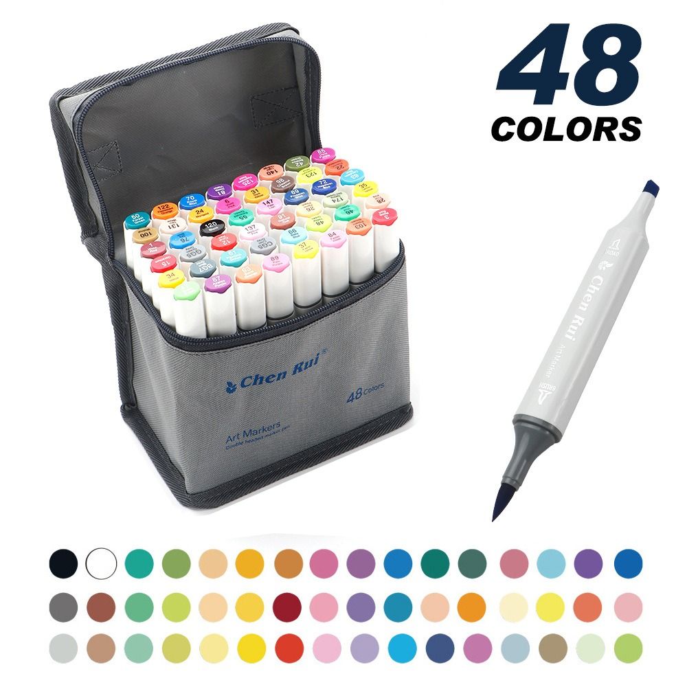 48/60Pcs Portable Alcohol Ink  - огляд і ціна Alcohol Ink Set