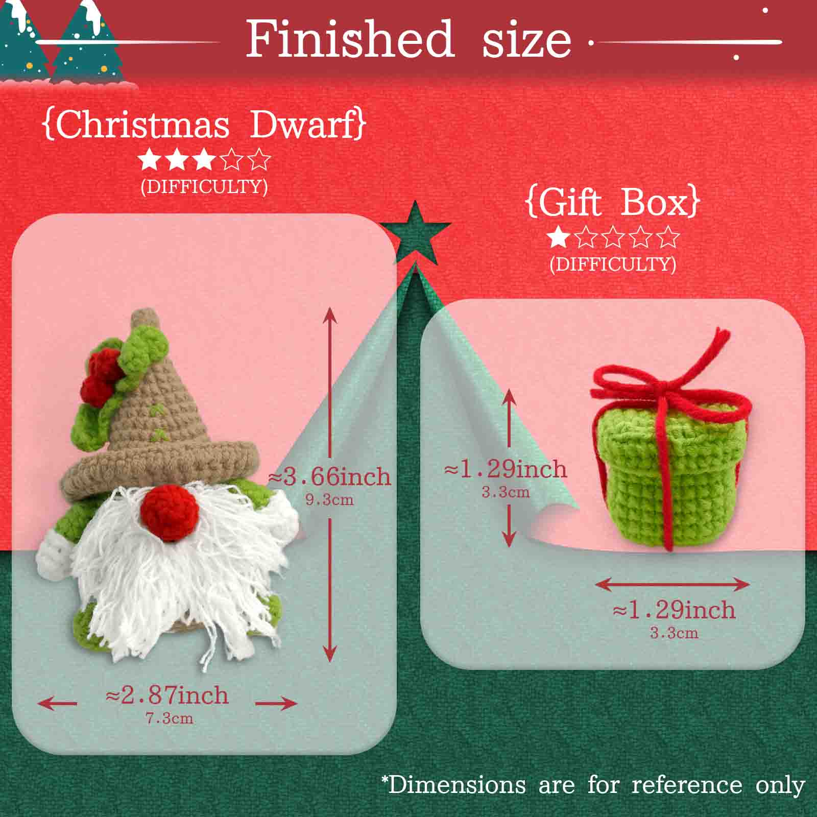 YAMAXIN 2PC Christmas Themed C - огляд і ціна Art Craft Project