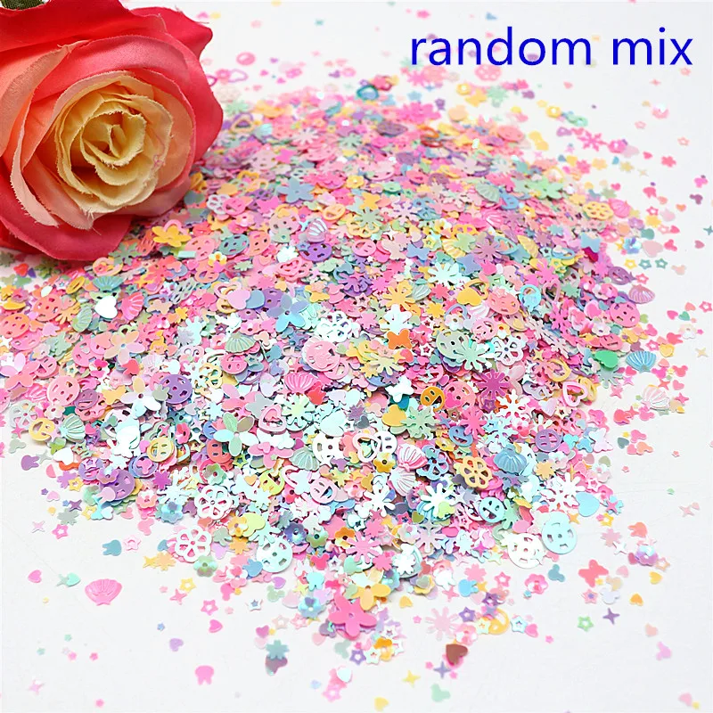 3-10mm Light Mix Color Sequins - огляд і ціна Light Art And Craft