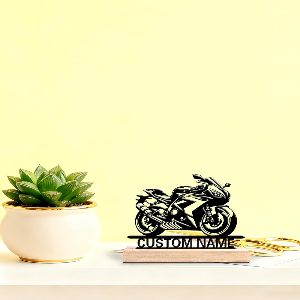1pc Abstract cool motorcycle C - огляд і ціна Art Craft Wood