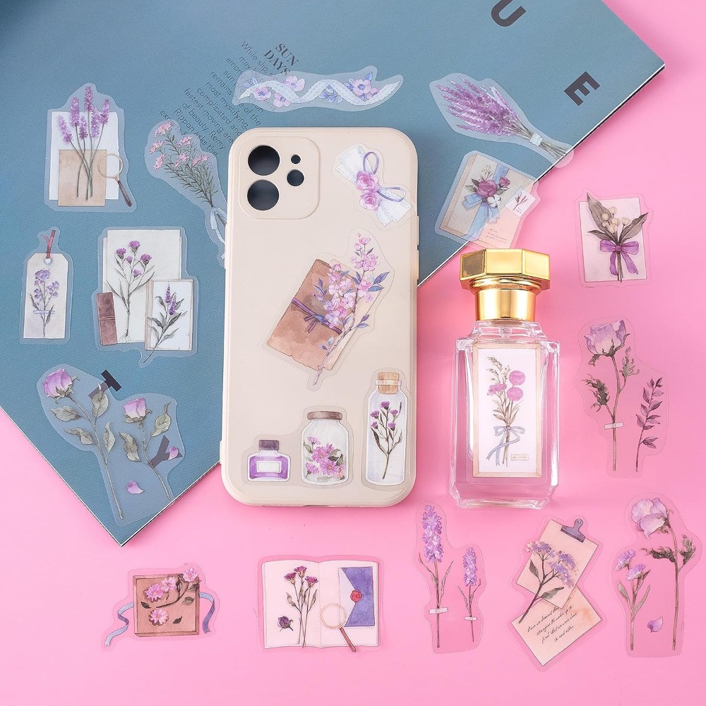 80PCS Lavender Scrapbook Stick - огляд і ціна Art Craft Journals