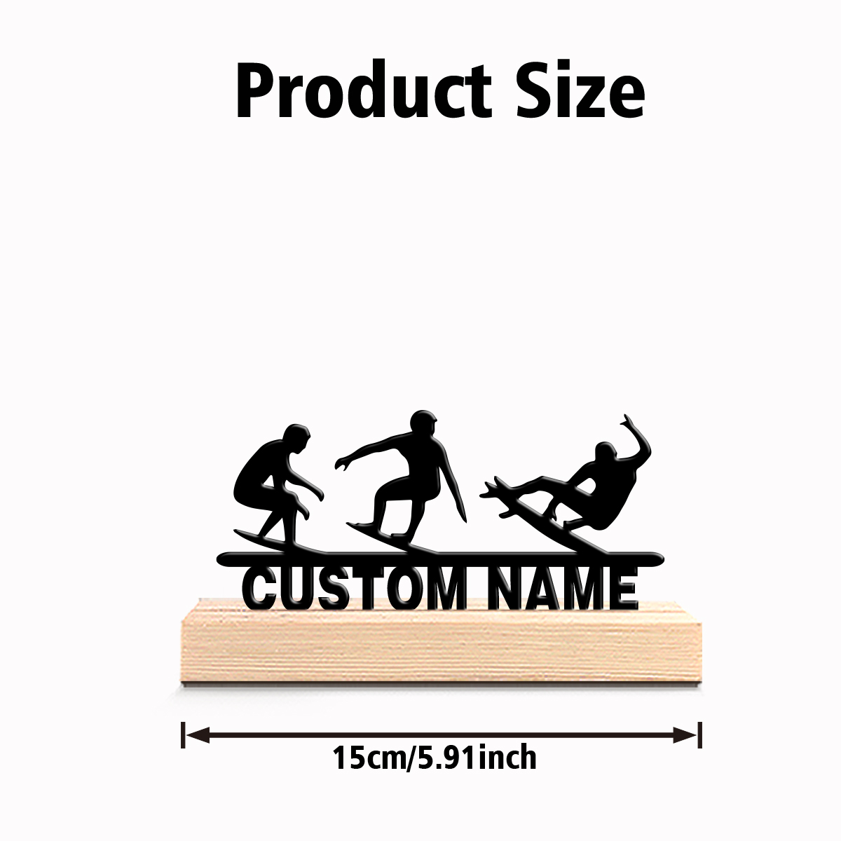 1pc Fashion Skateboard boy Cus - огляд і ціна Art Craft Wood