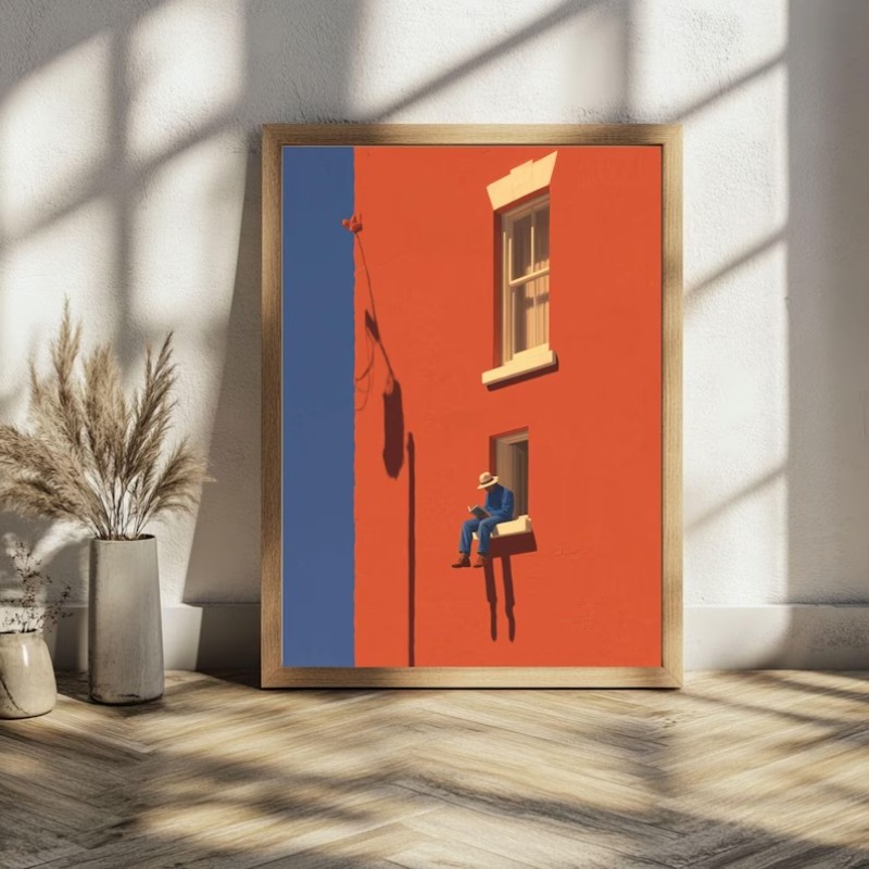 Vintage Minimalist Abstract Wa - огляд і ціна Art Craft Toys