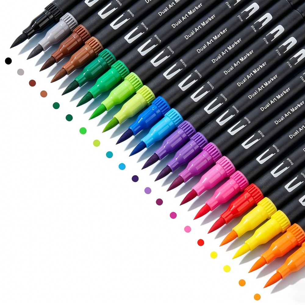 1 Set Water-Based Dual Tip Col - огляд і ціна Art Craft Journals