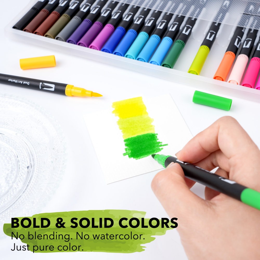 1 Set Water-Based Dual Tip Col - огляд і ціна Art Craft Journals