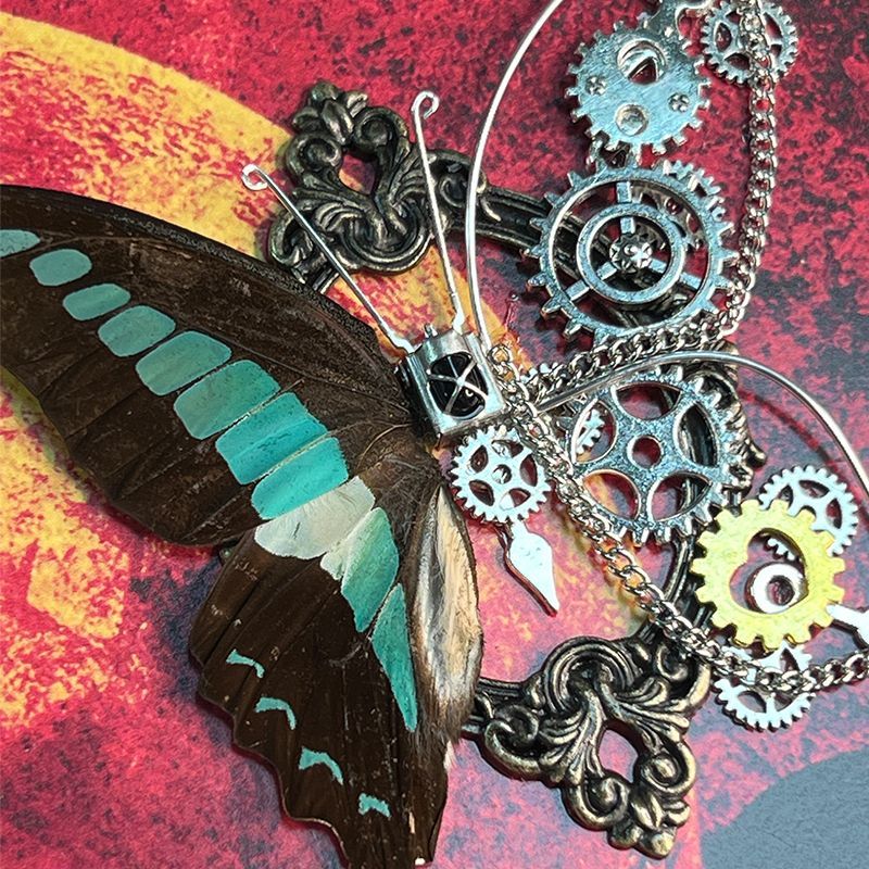 Steampunk Butterfly Frame DIY  - огляд і ціна Art Craft Butterfly