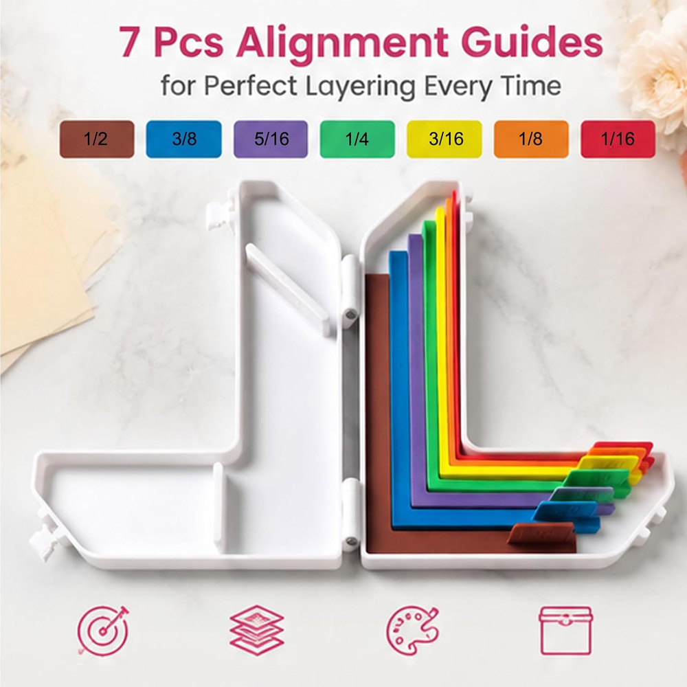 Papercraft Alignment Guide Set - огляд і ціна Art Craft And