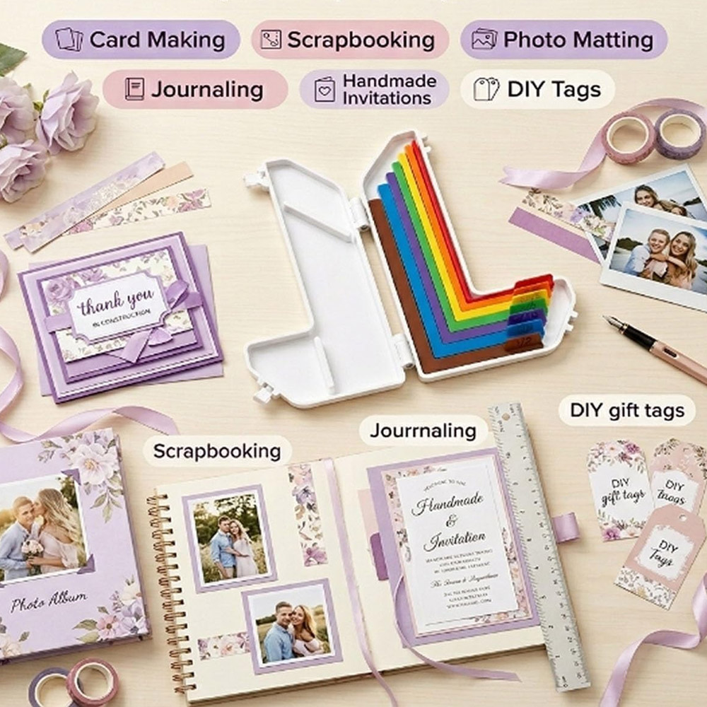 Papercraft Alignment Guide Set - огляд і ціна Art Craft And