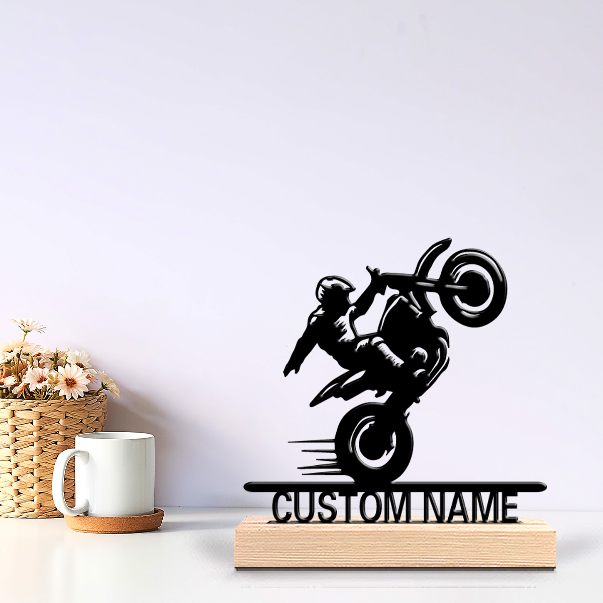 1pc Simple Motorcycle Kid Cust - огляд і ціна Art Craft Wood