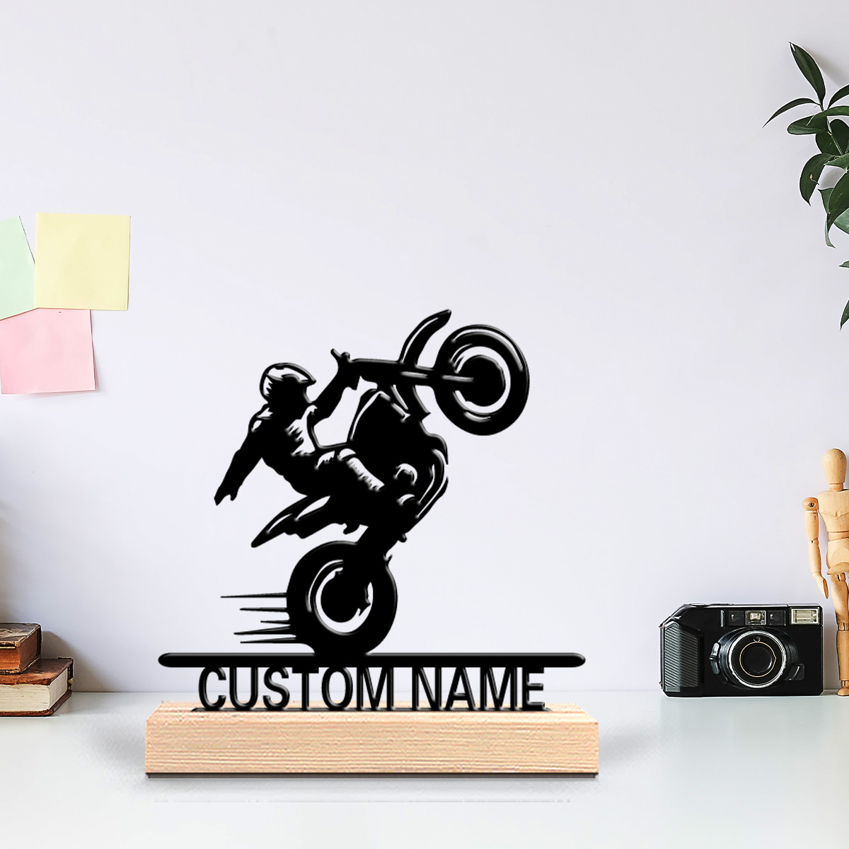 1pc Simple Motorcycle Kid Cust - огляд і ціна Art Craft Wood