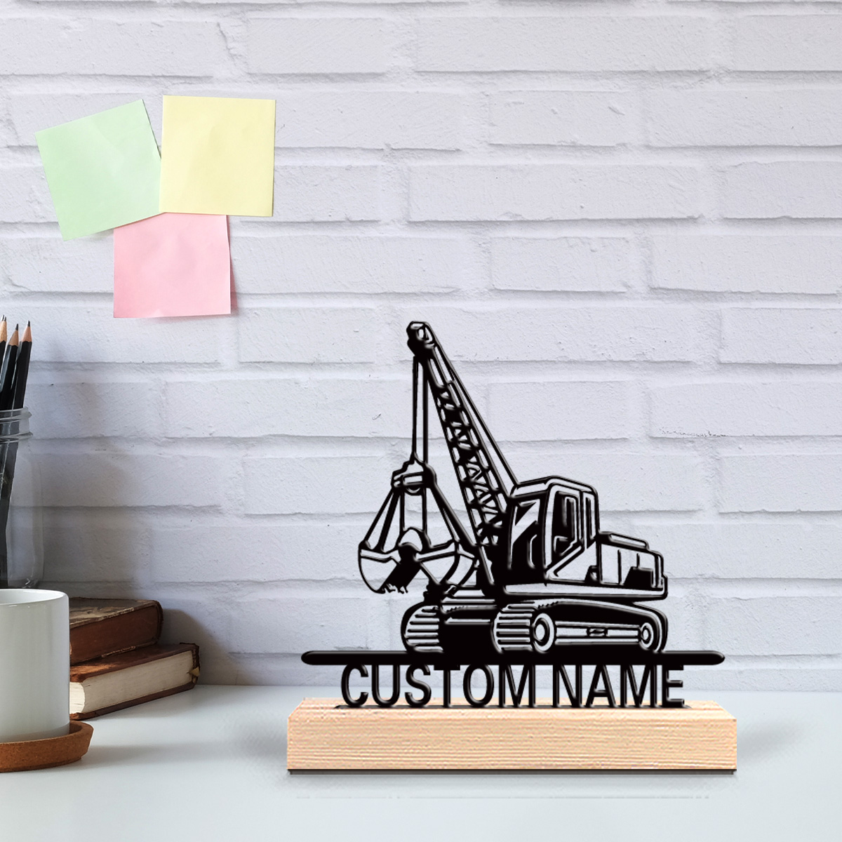 1pc tractor Customized Letter  - огляд і ціна Art Craft Wood