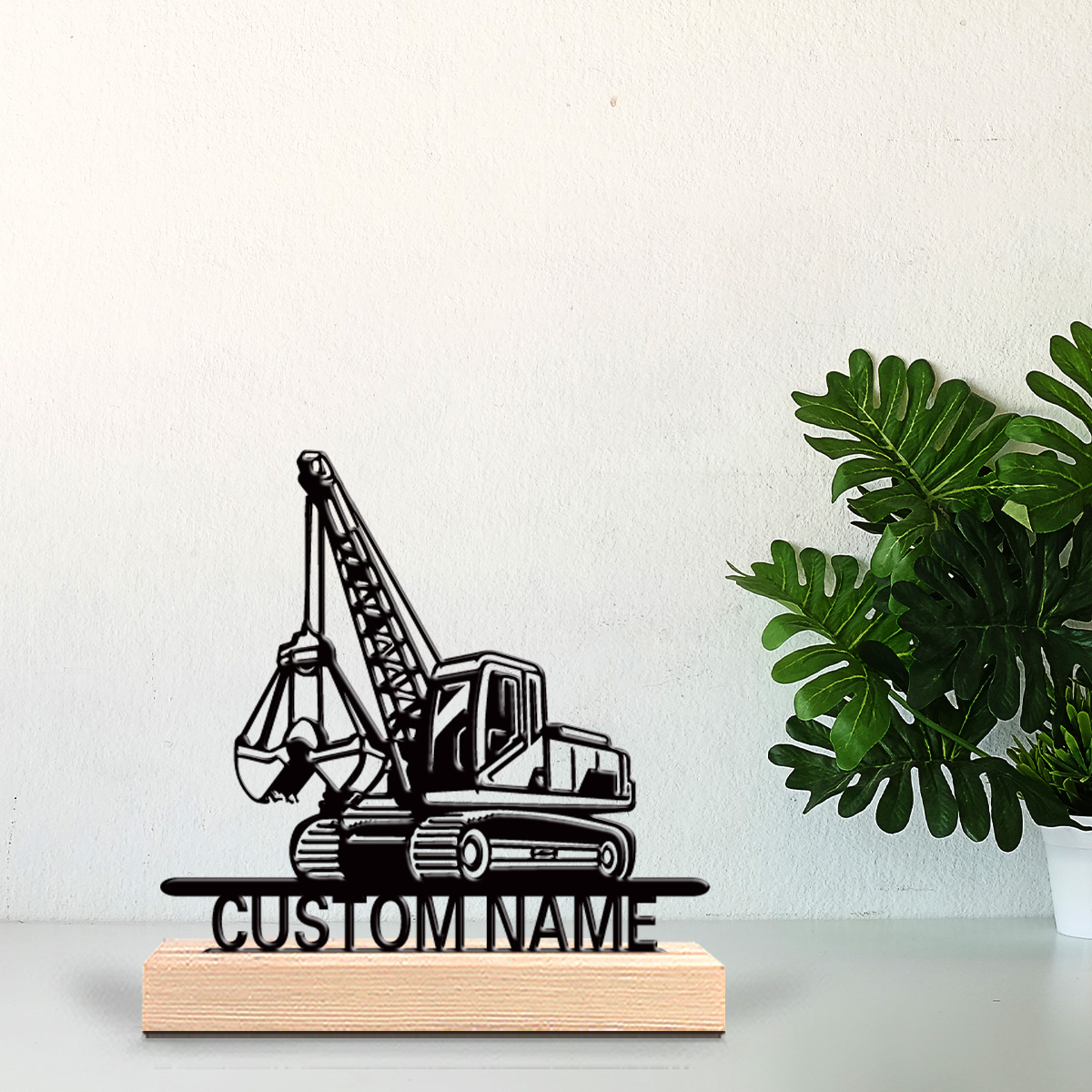 1pc tractor Customized Letter  - огляд і ціна Art Craft Wood