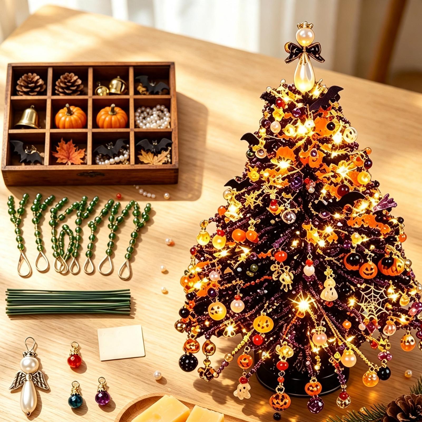 Beaded Christmas Tree Kit Shin - огляд і ціна Art Craft School