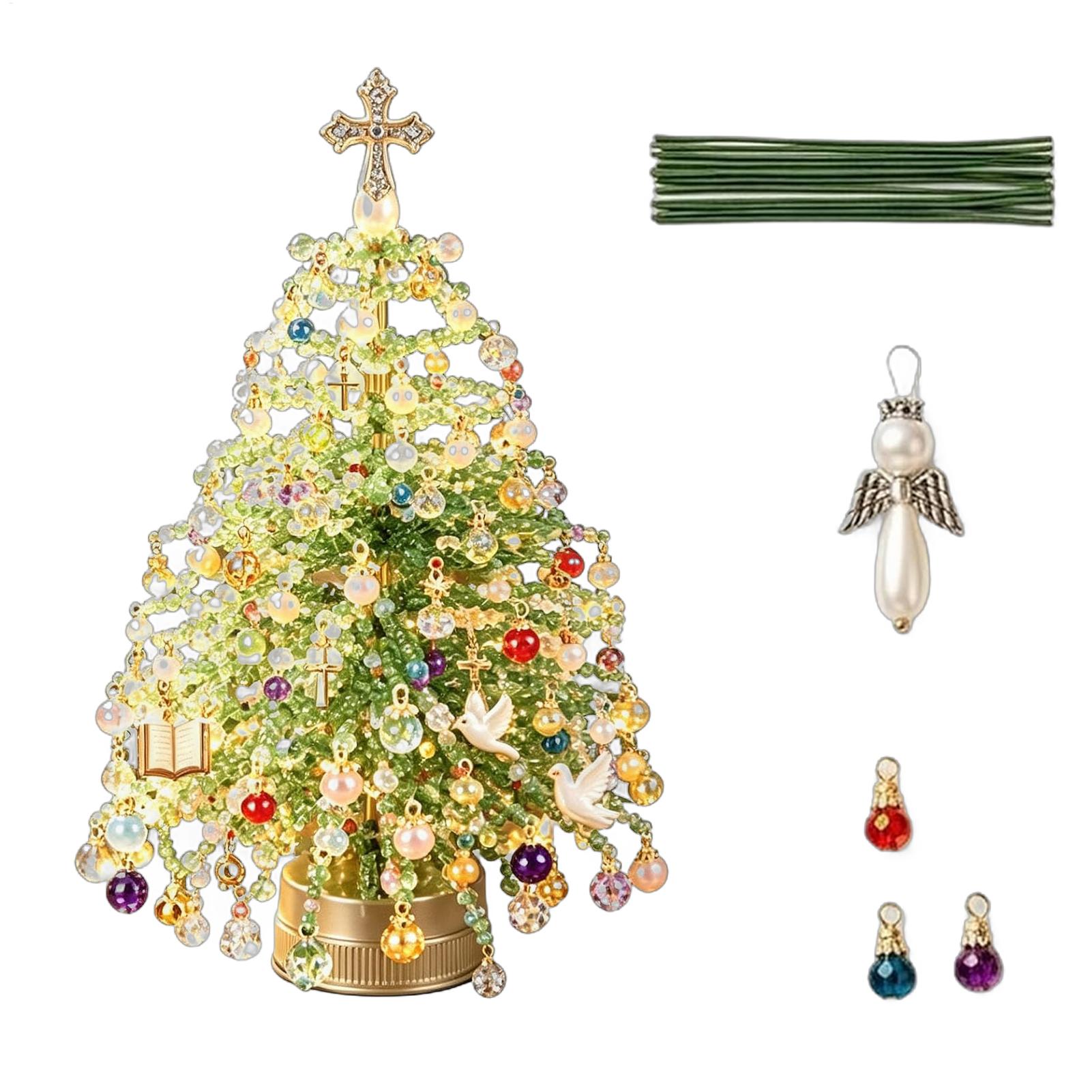Beaded Christmas Tree Kit Shin - огляд і ціна Art Craft School