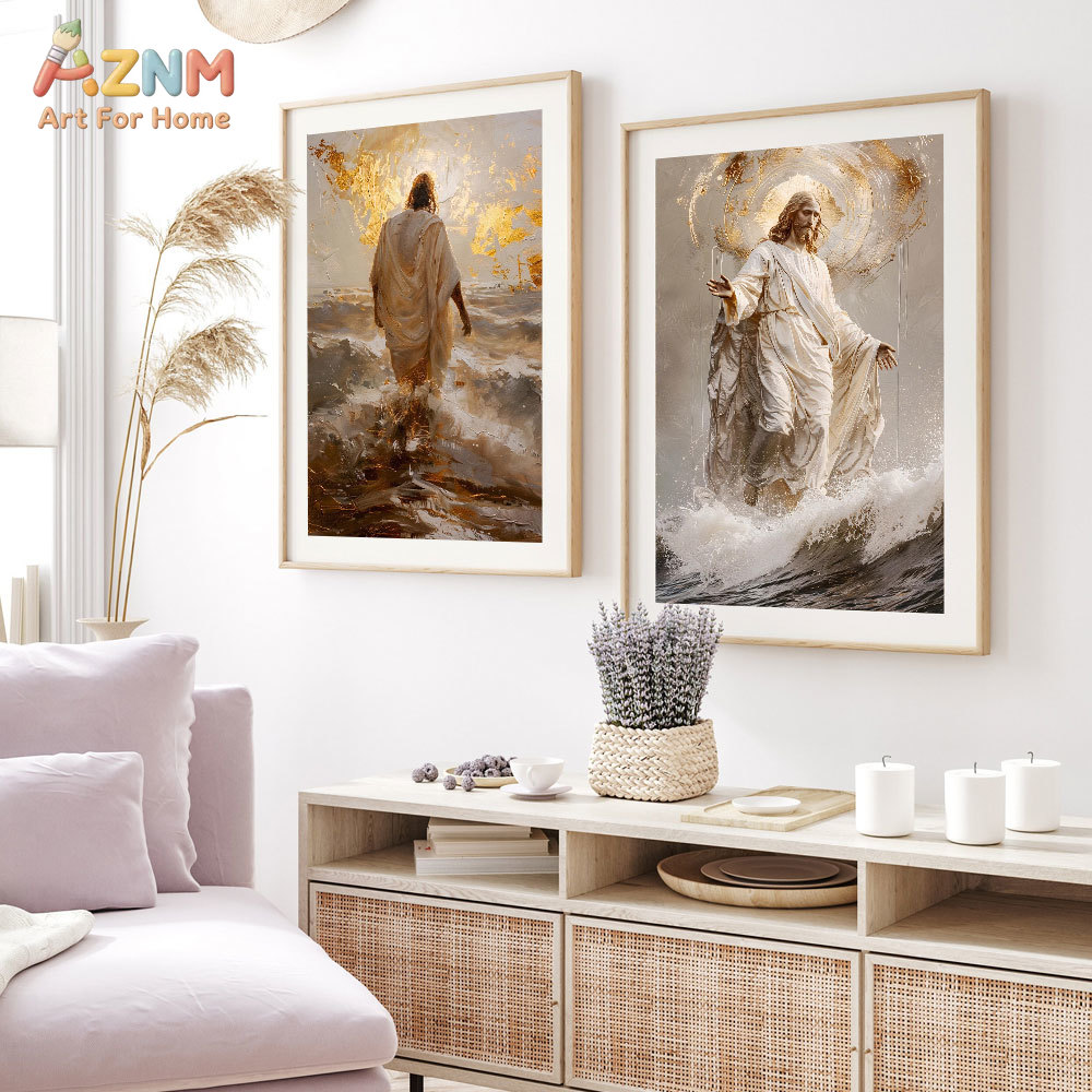 AZNM Jesus Christ Canvas Print - огляд і ціна Art Craft Toys