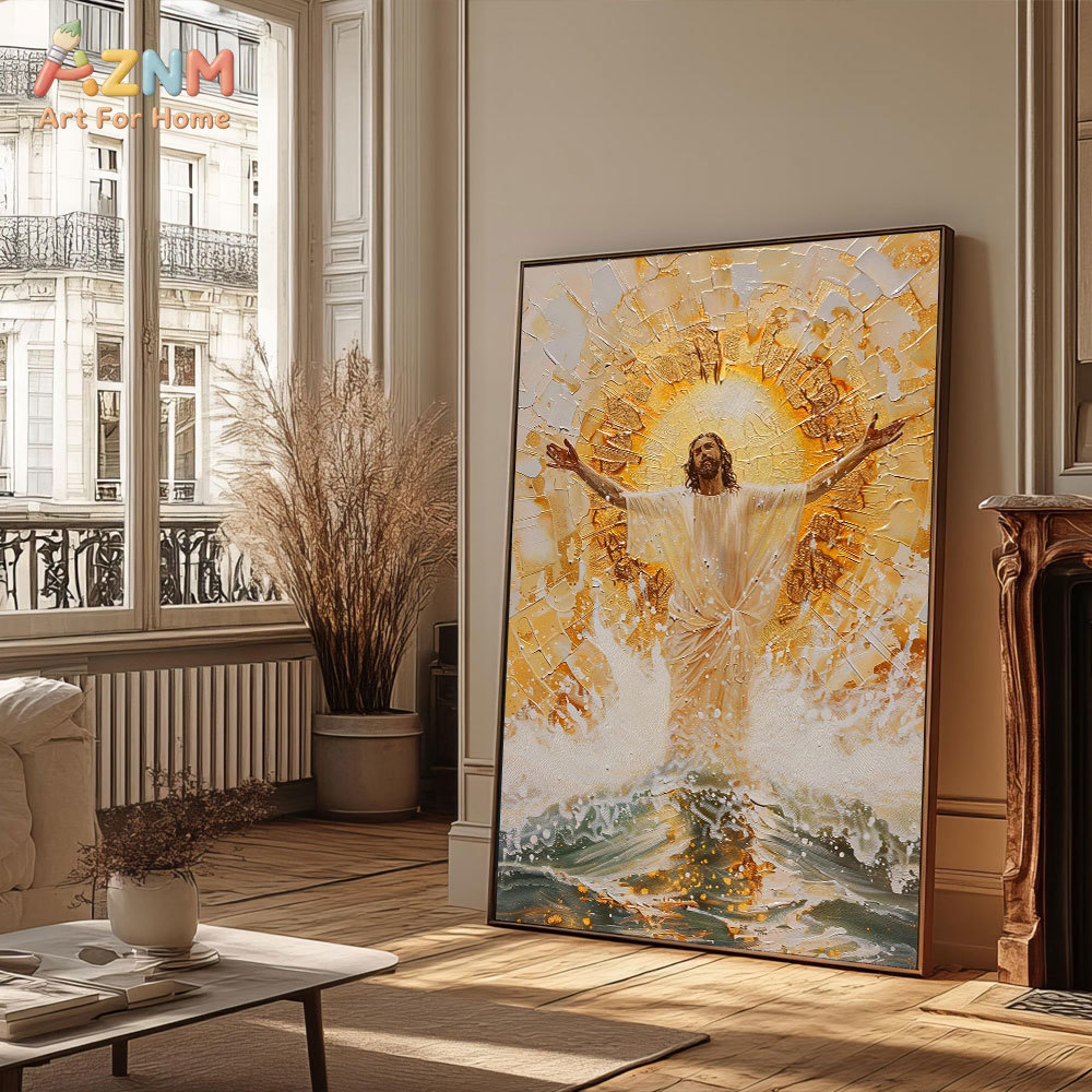 AZNM Jesus Christ Canvas Print - огляд і ціна Art Craft Toys
