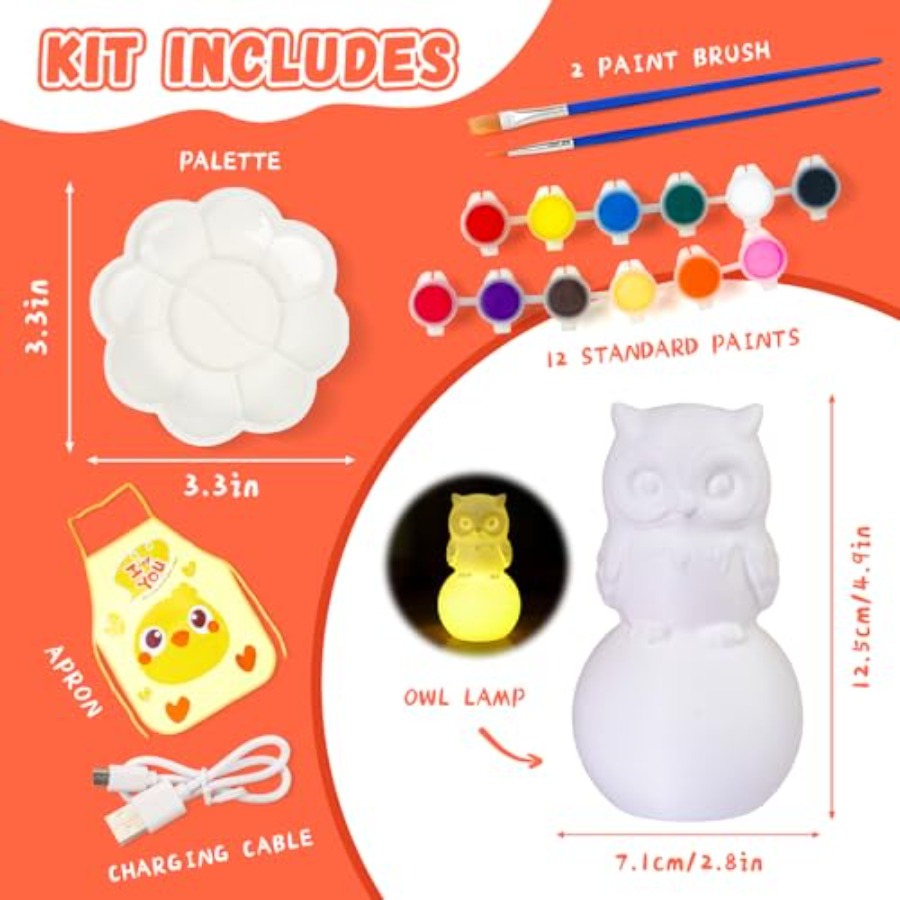 Paint Your Own Lamp Kit, Arts  - огляд і ціна Art Craft Toys