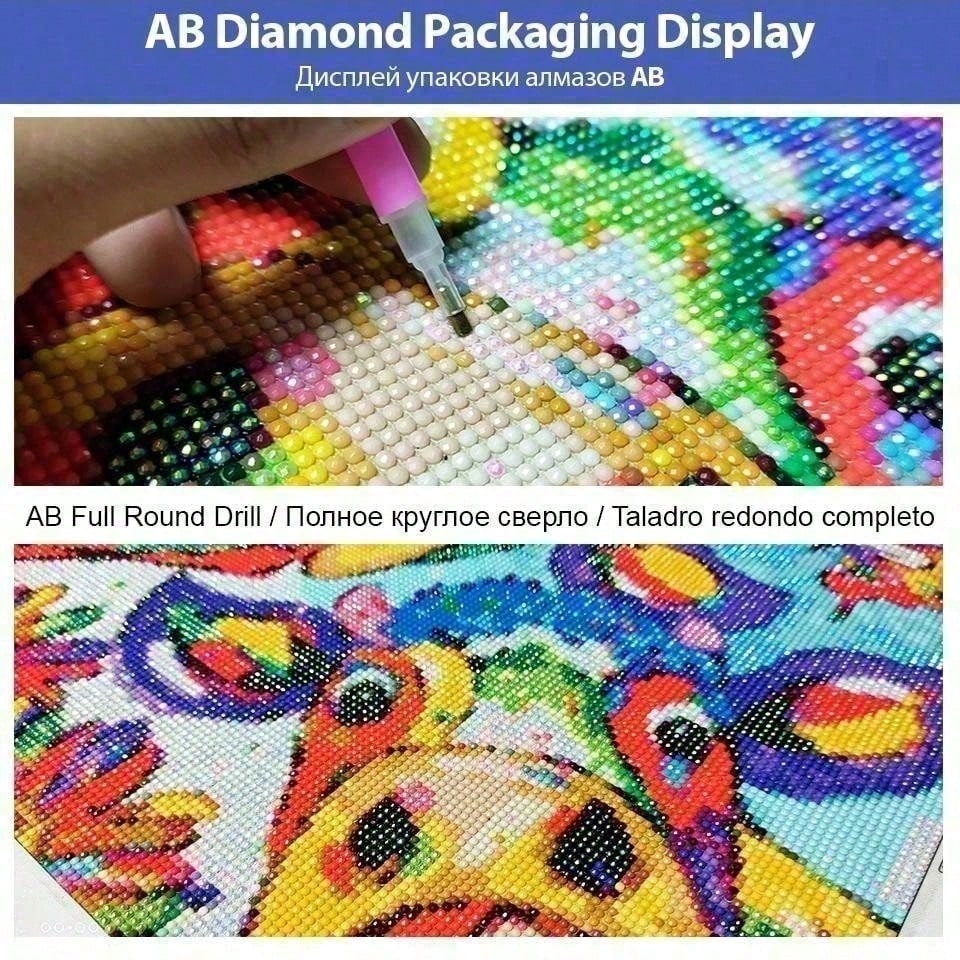 1 piece 5D DIY flocking cloth, - огляд і ціна Art Craft Butterfly