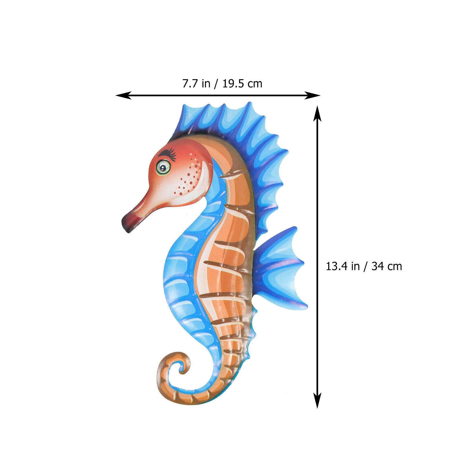 Premium Metal Sea Horse Wall H - огляд і ціна Art Craft Horse