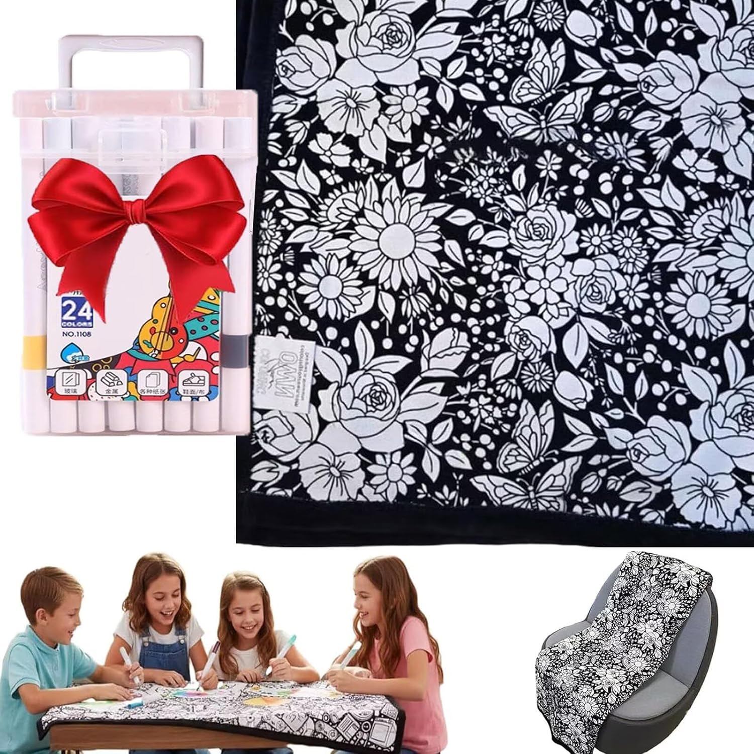 Color Your Own Blanket Washabl - огляд і ціна Art Craft Project