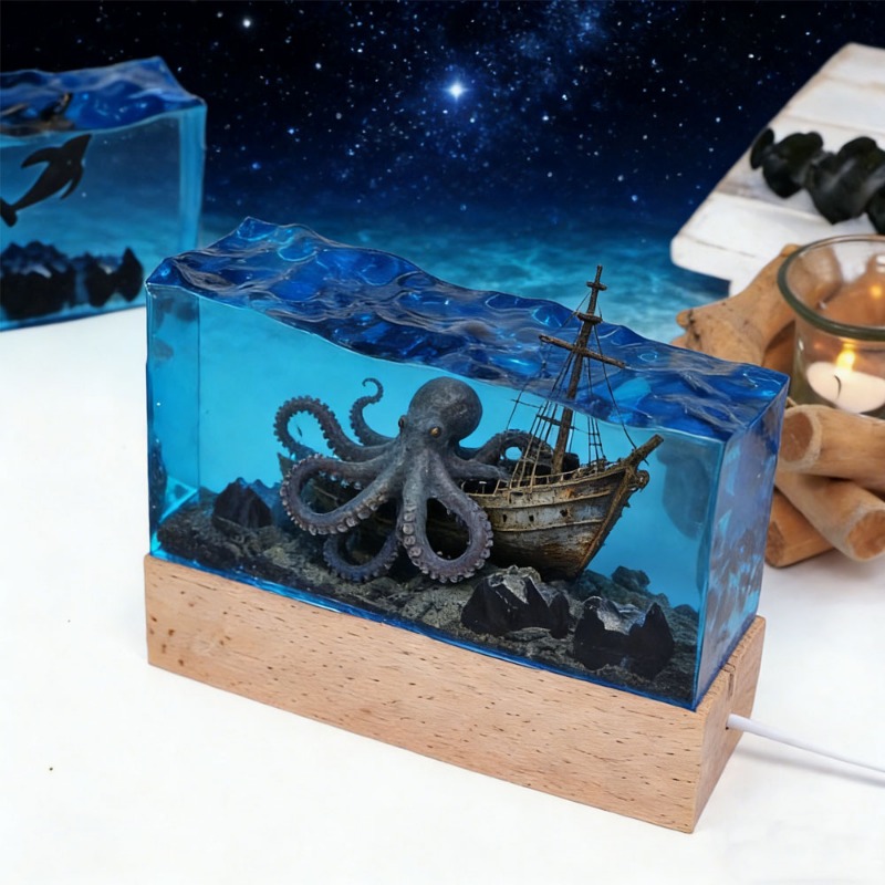 DIY Resin Craft Light Underwat - огляд і ціна Light Art And Craft