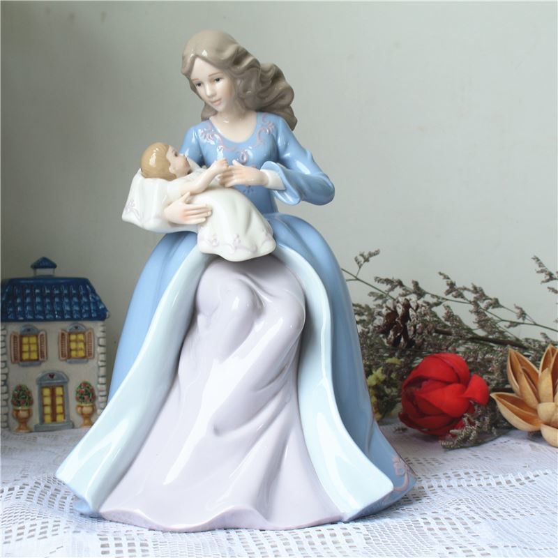 xx-Europe Mother Child Ceramic - огляд і ціна Art Craft Mother'S Day