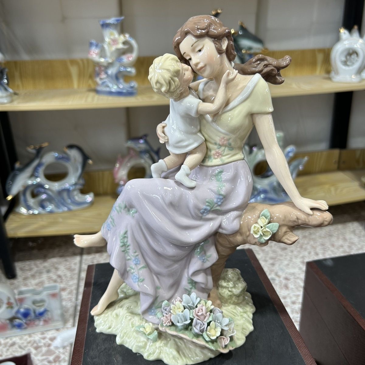 xx-Europe Mother Child Ceramic - огляд і ціна Art Craft Mother'S Day