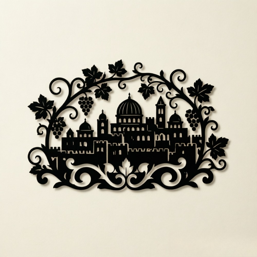 CIFBUY Iron Wall Art Jerusalem - огляд і ціна Art & Craft Tape