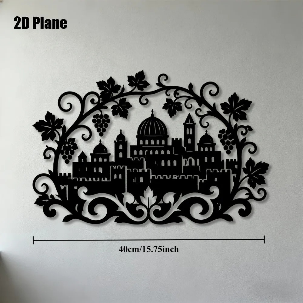 CIFBUY Iron Wall Art Jerusalem - огляд і ціна Art & Craft Tape