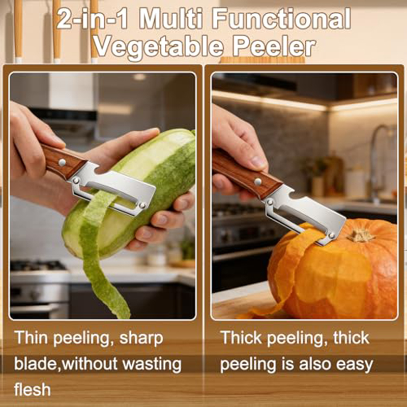 Stainless Steel Kitchen Peeler - огляд і ціна Art Craft Wood