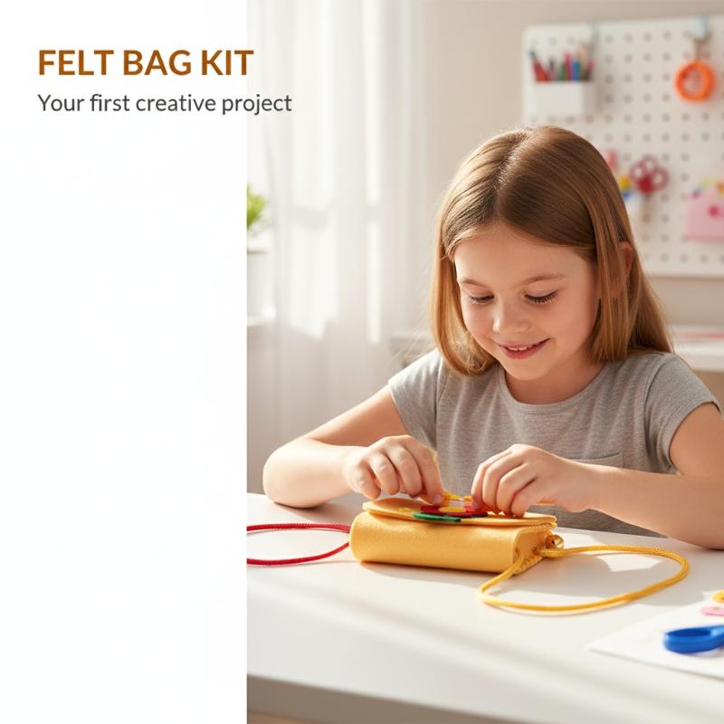 Children Felt Bag Making Kit D - огляд і ціна Art Craft Toys
