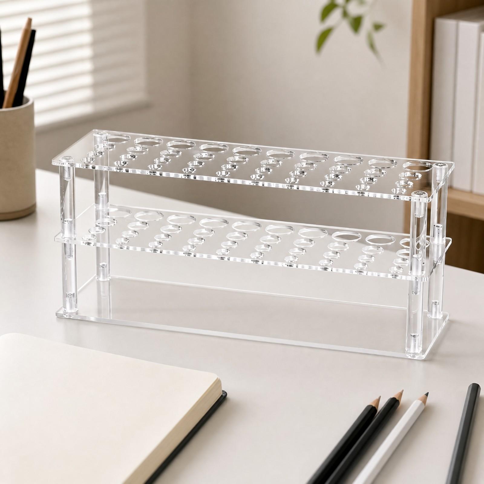 Acrylic Brush Holder for Paint - огляд і ціна Art And Craft Studio