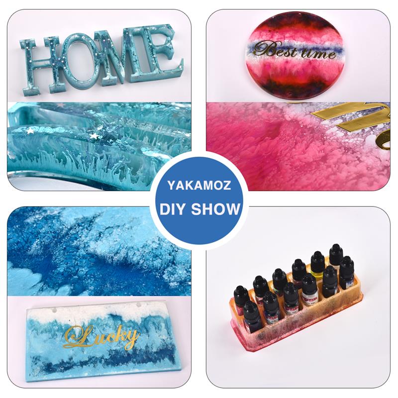 1 Set Epoxy Resin Pigment Kit  - огляд і ціна Alcohol Ink Set